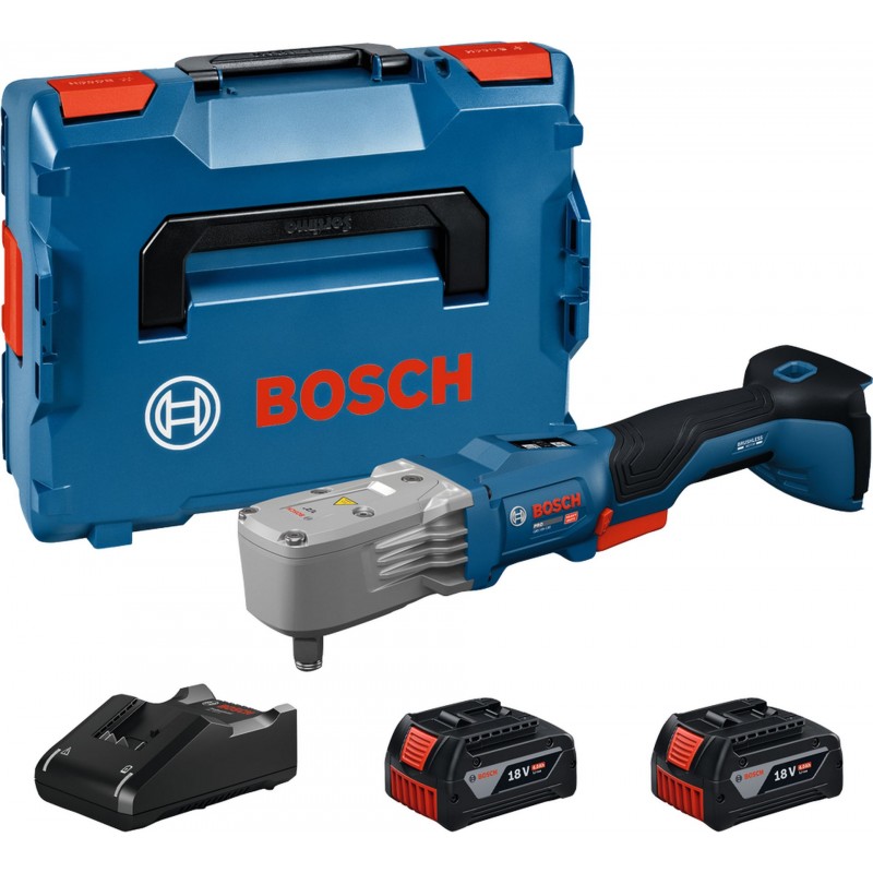 BOSCH GRS18V-330 PROFESSIONAL Akumulátorový rázový utahovák, 2x4,0Ah, L-BOXX 06019R9002 BOSCH GRS18V-330 PROFESSIONAL Akumulátorový rázový utahovák, 2x4,0Ah, L-BOXX 06019R9002