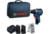 BOSCH GSR12V-31 PROFESSIONAL Aku vrtací šroubovák, 2x 12V/2,0Ah, taška 06019S6004