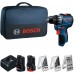 BOSCH GSR12V-31 PROFESSIONAL Aku vrtací šroubovák, 12V/2,0Ah+3,0Ah, taška 06019S6005