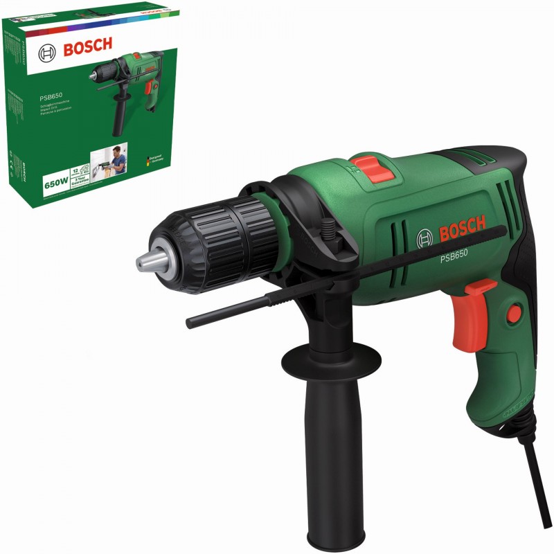 BOSCH PSB 650 Příklepová vrtačka 06033F2000 BOSCH PSB 650 Příklepová vrtačka 06033F2000