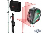 BOSCH UniversalLevel 3 Křížový laser + Teleskopická tyč TP 320 0603663903