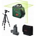 BOSCH PLL360-15G UNI Křížový laser 360° + stativ + držák 0603663K02