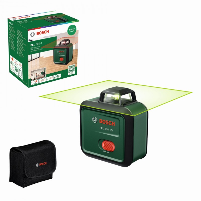 BOSCH PLL 360-1G Čárový laser 0603663M00 BOSCH PLL 360-1G Čárový laser 0603663M00