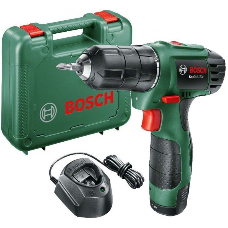BOSCH EasyDrill 1200 Akumulátorový vrtací šroubovák 06039A210A BOSCH EasyDrill 1200 Akumulátorový vrtací šroubovák 06039A210A
