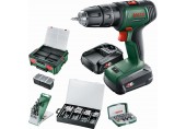 BOSCH UniversalImpact 18V + SystemBox Akumulátorový vrtací šroubovák, 2x 1.5Ah 06039D4107