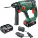 BOSCH UniversalHammer 18V Akumulátorové vrtací kladivo, 2x PBA 18V 2.5Ah + AL 1820 06039D6003