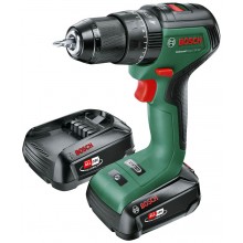 BOSCH UniversalImpact 18V-60(2x2,0Ah)+AL18V-20 Aku příklepový šroubovák 06039D7102