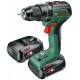 BOSCH UniversalImpact 18V-60(2x2,0Ah)+AL18V-20 Aku příklepový šroubovák 06039D7102