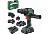 BOSCH AdvancedImpact 18V-80 Quicksnap Aku příklepová vrtačka, 2x 2,5Ah 06039E2105