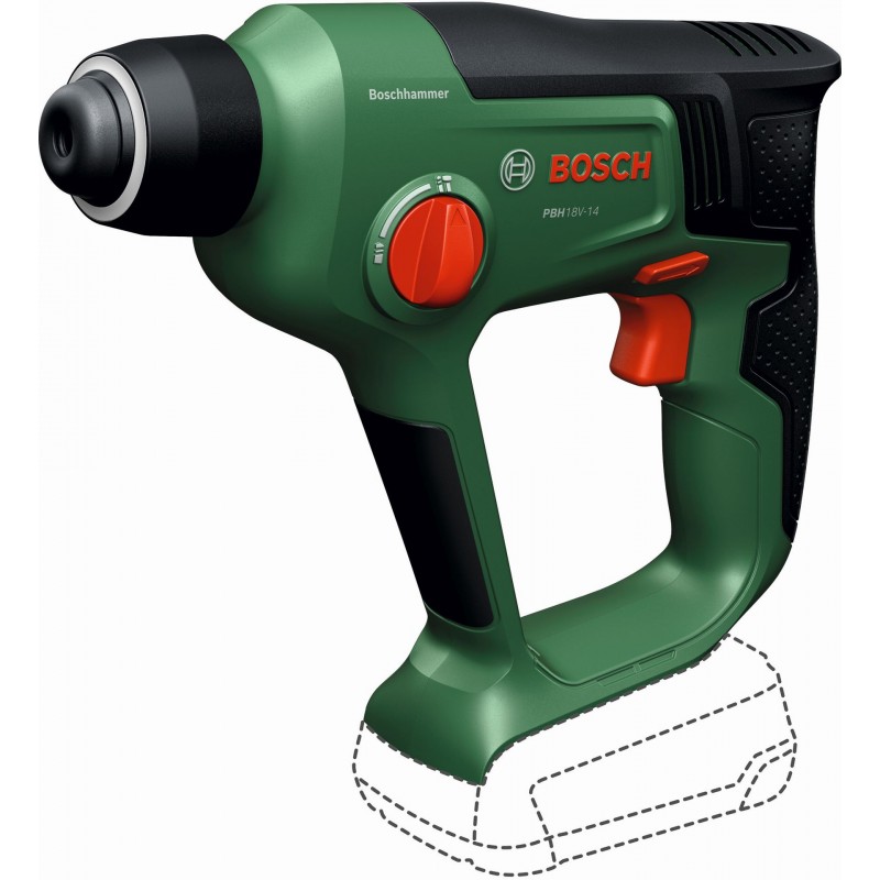 BOSCH PBH 18V-14 Akumulátorové vrtací kladivo 06039E6002 BOSCH PBH 18V-14 Akumulátorové vrtací kladivo 06039E6002
