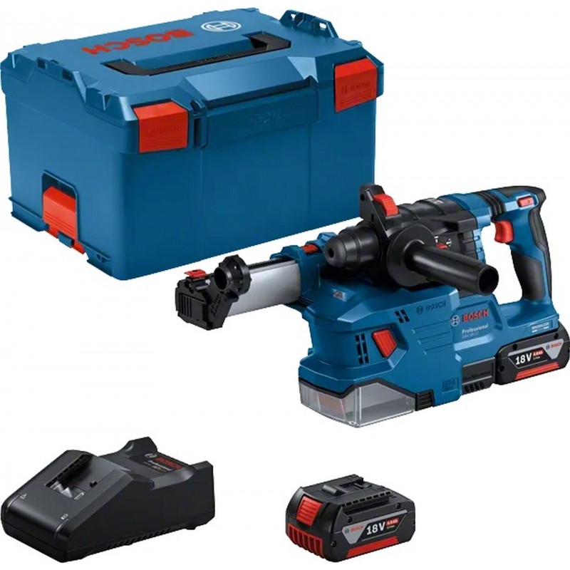 BOSCH GBH 18V-22 PROFFESIONAL Aku vrtací kladivo s SDS plus, 2x 4.0 Ah, L-BOXX 0611924003 BOSCH GBH 18V-22 PROFFESIONAL Aku vrtací kladivo s SDS plus, 2x 4.0 Ah, L-BOXX 0611924003