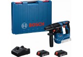 BOSCH GBH 18V-18 PROFESSIONAL Vrtací kladivo s SDS plus, kufr, 2× GBA 2,0 Ah 0611927001