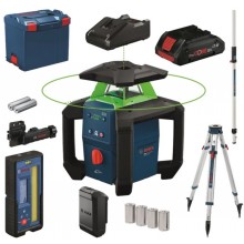 BOSCH GRL18V-4-34CVG+BT170+GR240 PROFESSIONAL Stavební rotační laser, 1x 4,0Ah 0615A500DH