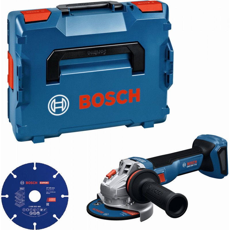 BOSCH GWS 18V-11 S PROFESSIONAL Úhlová bruska, L-BOXX 0615A500FP BOSCH GWS 18V-11 S PROFESSIONAL Úhlová bruska, L-BOXX 0615A500FP
