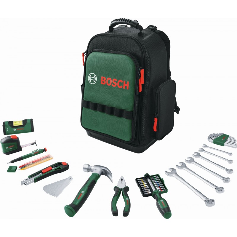 BOSCH Sada batohu s nářadím 60dílná 1600A02ZA1 BOSCH Sada batohu s nářadím 60dílná 1600A02ZA1