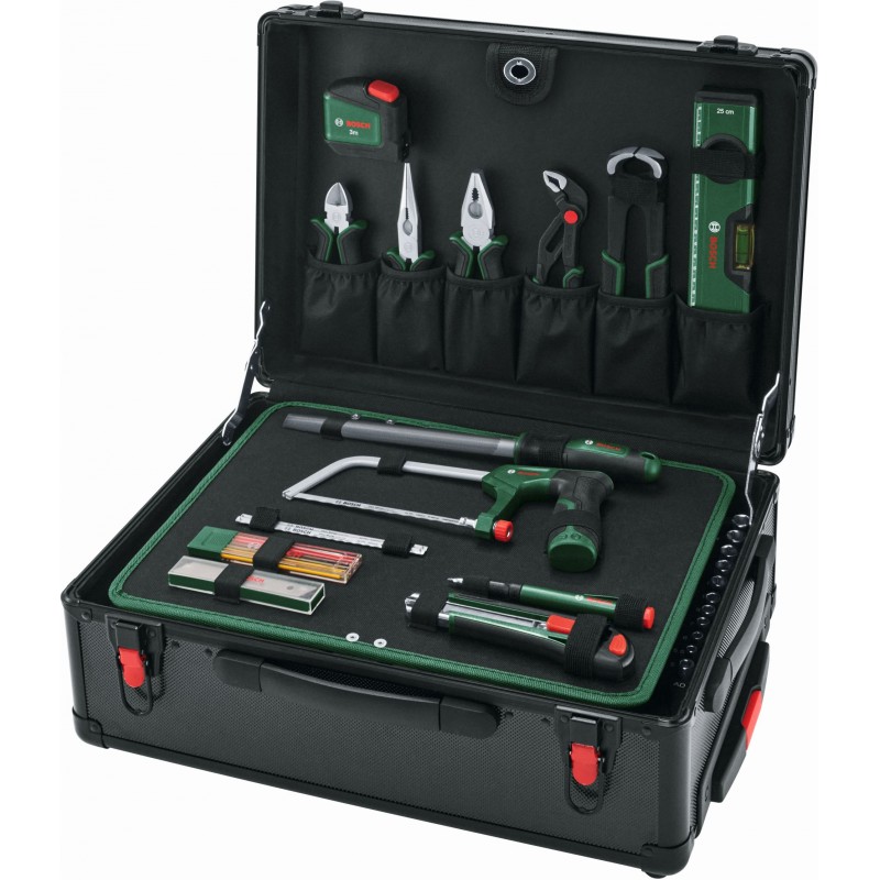 BOSCH Kufr na nářadí na kolečkách 119 kusů 1600A02ZB4 BOSCH Kufr na nářadí na kolečkách 119 kusů 1600A02ZB4