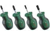 BOSCH Sada krátkých šroubováků 4 kusů 1600A032UJ
