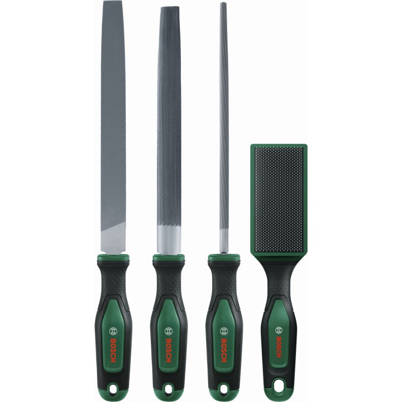 BOSCH Sada pilníků 200 mm/8" s kartáčem 4dílná 1600A034GM BOSCH Sada pilníků 200 mm/8" s kartáčem 4dílná 1600A034GM