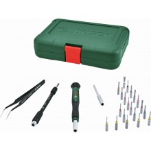 BOSCH Sada přesných bitových šroubováků 24 kusů 1600A039HT