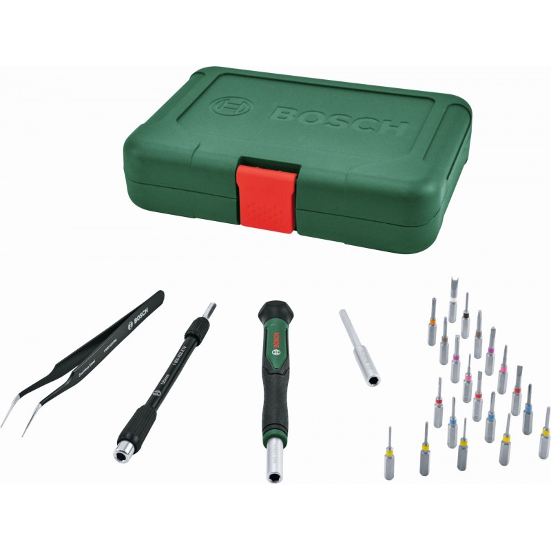 BOSCH Sada přesných bitových šroubováků 24 kusů 1600A039HT BOSCH Sada přesných bitových šroubováků 24 kusů 1600A039HT