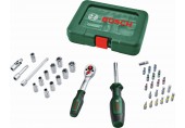 BOSCH 1/4" ráčnová sada 37 dílů 1600A039J6