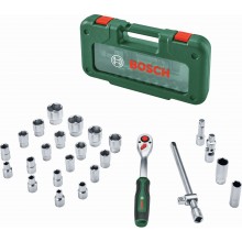 BOSCH 1/2" ráčna v sadě 26 dílů 1600A039J7