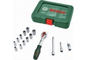BOSCH 1/4" ráčna v sadě 15 dílů 1600A03EG1