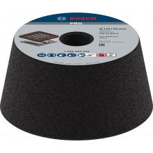BOSCH Kónický brusný hrncový kotouč PRO Metal, 90 × 110 × 55 mm, G36 1608600233