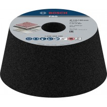 BOSCH Kónický brusný hrncový kotouč PRO Metal, 90 × 110 × 55 mm, G24 1608600239