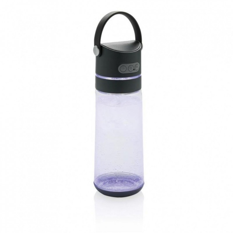 XD Design Láhev na vodu s reproduktorem a LED světlem Party, 650 ml XD Design Láhev na vodu s reproduktorem a LED světlem Party, 650 ml