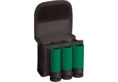 BOSCH PRO Impact Socket Set s kryty PET, 1”, velmi hluboké, 3 ks 2608003033