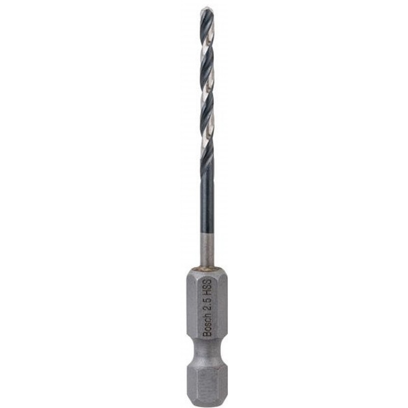 BOSCH Spirálový vrták s šestihrannou stopkou HSS 2,5 mm 2.5 x 30 x 69 mm 2608577047 BOSCH Spirálový vrták s šestihrannou stopkou HSS 2,5 mm 2.5 x 30 x 69 mm 2608577047