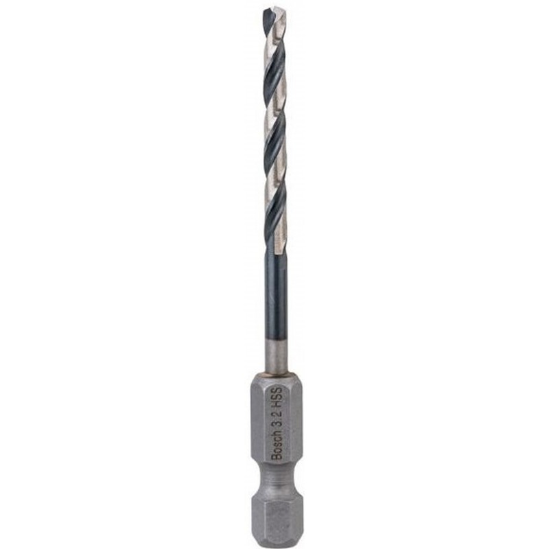 BOSCH Spirálový vrták s šestihrannou stopkou HSS 3,2 mm 3.2 x 36 x 75 mm 2608577049 BOSCH Spirálový vrták s šestihrannou stopkou HSS 3,2 mm 3.2 x 36 x 75 mm 2608577049