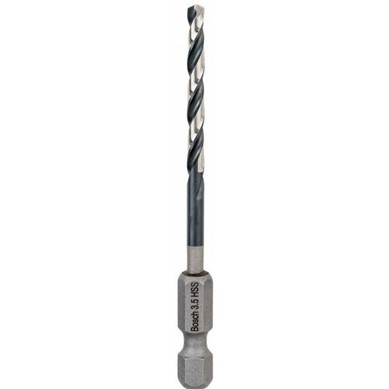 BOSCH Spirálový vrták s šestihrannou stopkou HSS 3,5 mm 3.5 x 39 x 79 mm 2608577051 BOSCH Spirálový vrták s šestihrannou stopkou HSS 3,5 mm 3.5 x 39 x 79 mm 2608577051