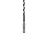 BOSCH Spirálový vrták s šestihrannou stopkou HSS 4,0 mm 4 x 43 x 83 mm 2608577052