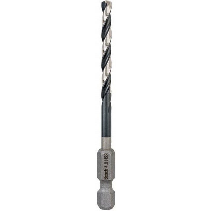 BOSCH Spirálový vrták s šestihrannou stopkou HSS 4,0 mm 4 x 43 x 83 mm 2608577052 BOSCH Spirálový vrták s šestihrannou stopkou HSS 4,0 mm 4 x 43 x 83 mm 2608577052
