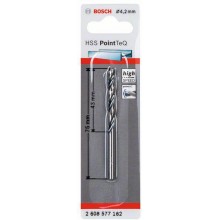 BOSCH Spirálový vrták HSS PointTeQ 4,3 x 43 mm, 1ks 2608577162