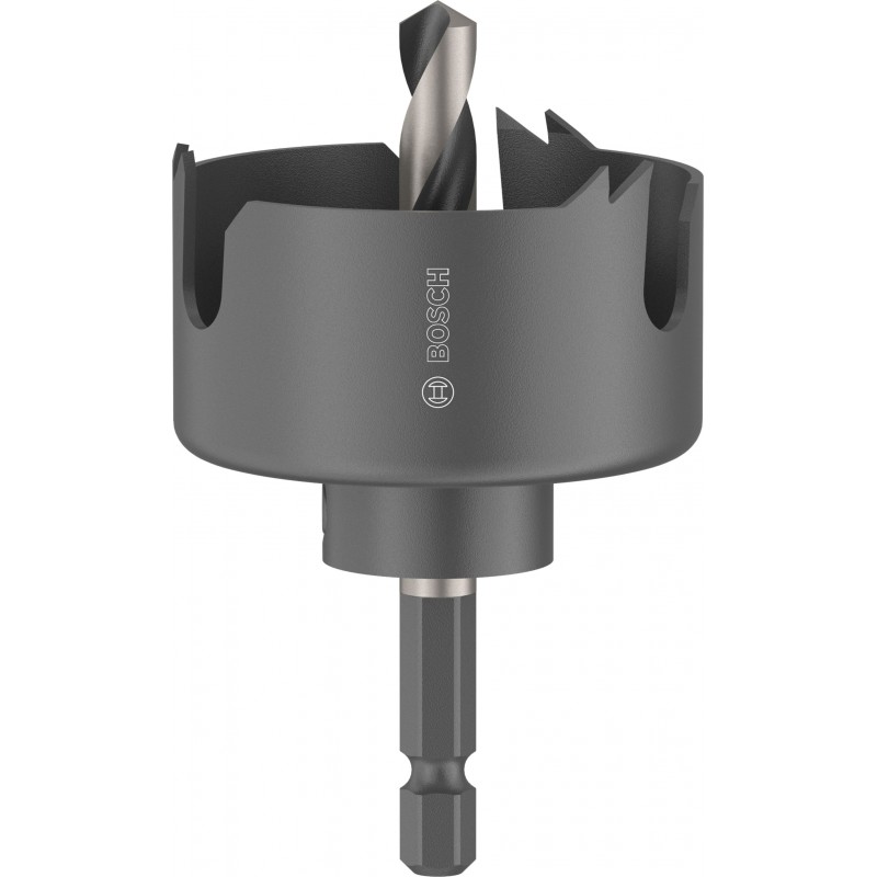 BOSCH Děrovka s adaptérem na dřevo a sádrokarton, 48 × 27 mm 2608594493