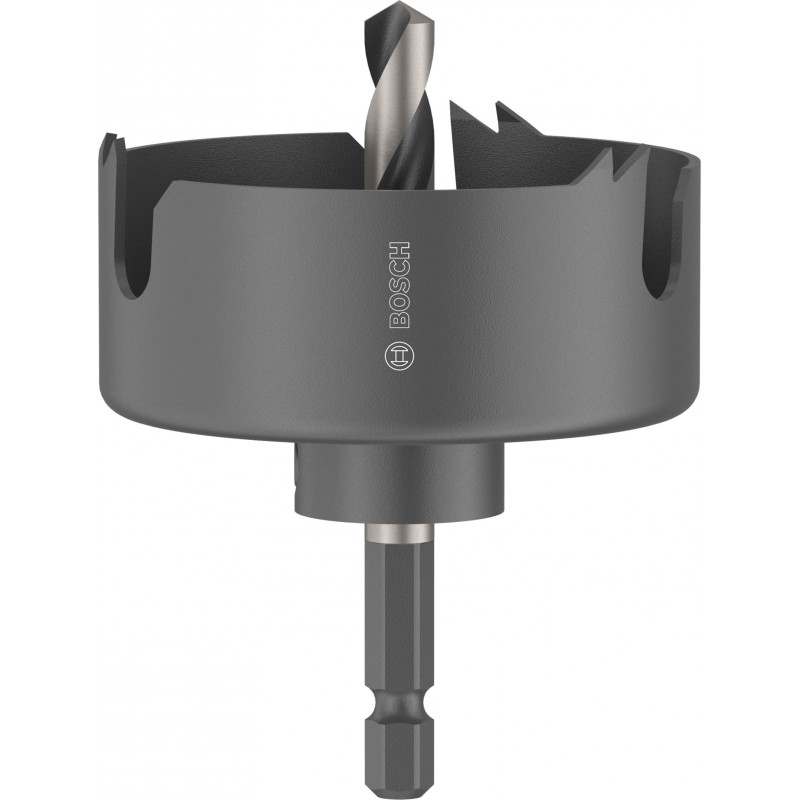 BOSCH Děrovka s adaptérem na dřevo a sádrokarton, 60 × 27 mm 2608594495