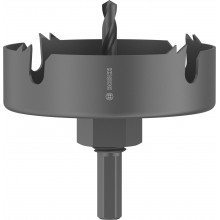 BOSCH Děrovka s adaptérem na dřevo a sádrokarton, 86 × 27 mm 2608594501