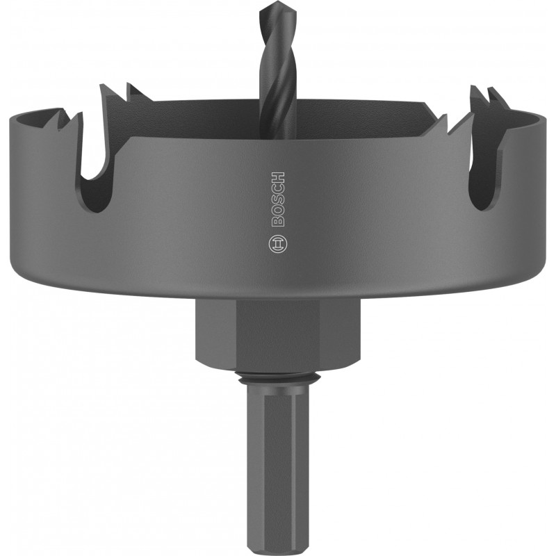 BOSCH Děrovka s adaptérem na dřevo a sádrokarton, 86 × 27 mm 2608594501