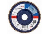 BOSCH Lamelový brusný kotouč X431, Standard for Metal, 125 mm, 22,23 mm, 60 2608601275