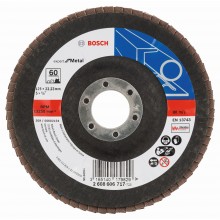 BOSCH Expert for Metal Lamelový brusný kotouč X551, 125x22,23mm, 60, 2608606717