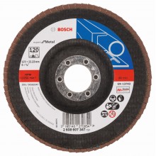 BOSCH Expert for Metal Lamelový brusný kotouč X551, 125x22,23mm, 120, 2608607347