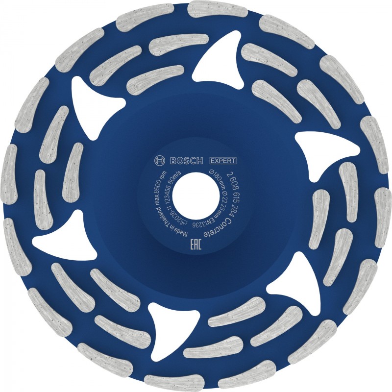 BOSCH Diamantový hrncový kotouč EXPERT Concrete 180 × 22,23 × 5 mm 2608615284
