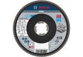 BOSCH Lamelový brusný kotouč PRO X571, lomené provedení, 125 mm, G40, X-Lock 2608619201