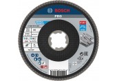 BOSCH Lamelový brusný kotouč PRO X571, lomené provedení, 125 mm, G80, X-Lock 2608619203