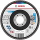 BOSCH Lamelový brusný kotouč X451, 115 × 22,23 mm, G80, T27 2608626133