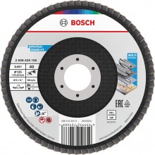 BOSCH Lamelový brusný kotouč X451, 125 × 22,23 mm, G40, T29, 15 ks 2608626175