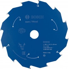 BOSCH Pilový kotouč pro aku pily; Expert for Wood 160x20x1,5/1x12T 2608644502